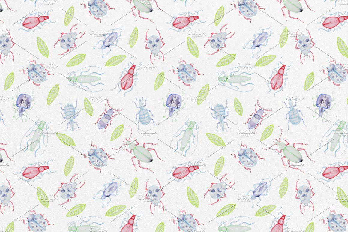Pastel Bugs preview image.