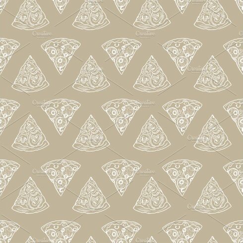 Pizza Slices Pattern Background cover image.