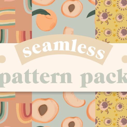 Seamless 3 Pattern Pack cover image.