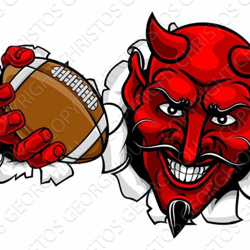 Devil American Football Sports cover image.