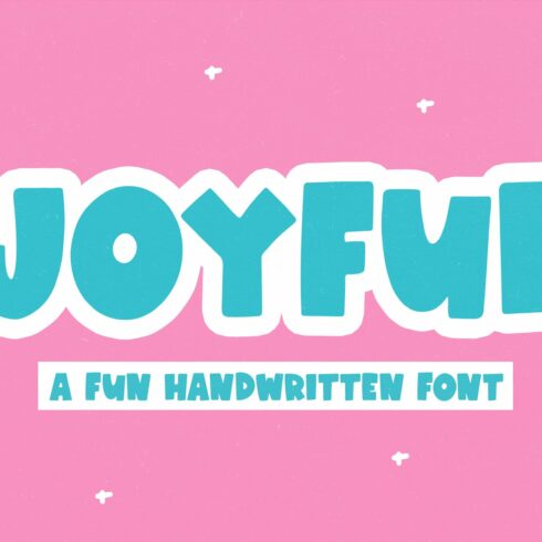 Joyful | Fun Handwritten Font cover image.