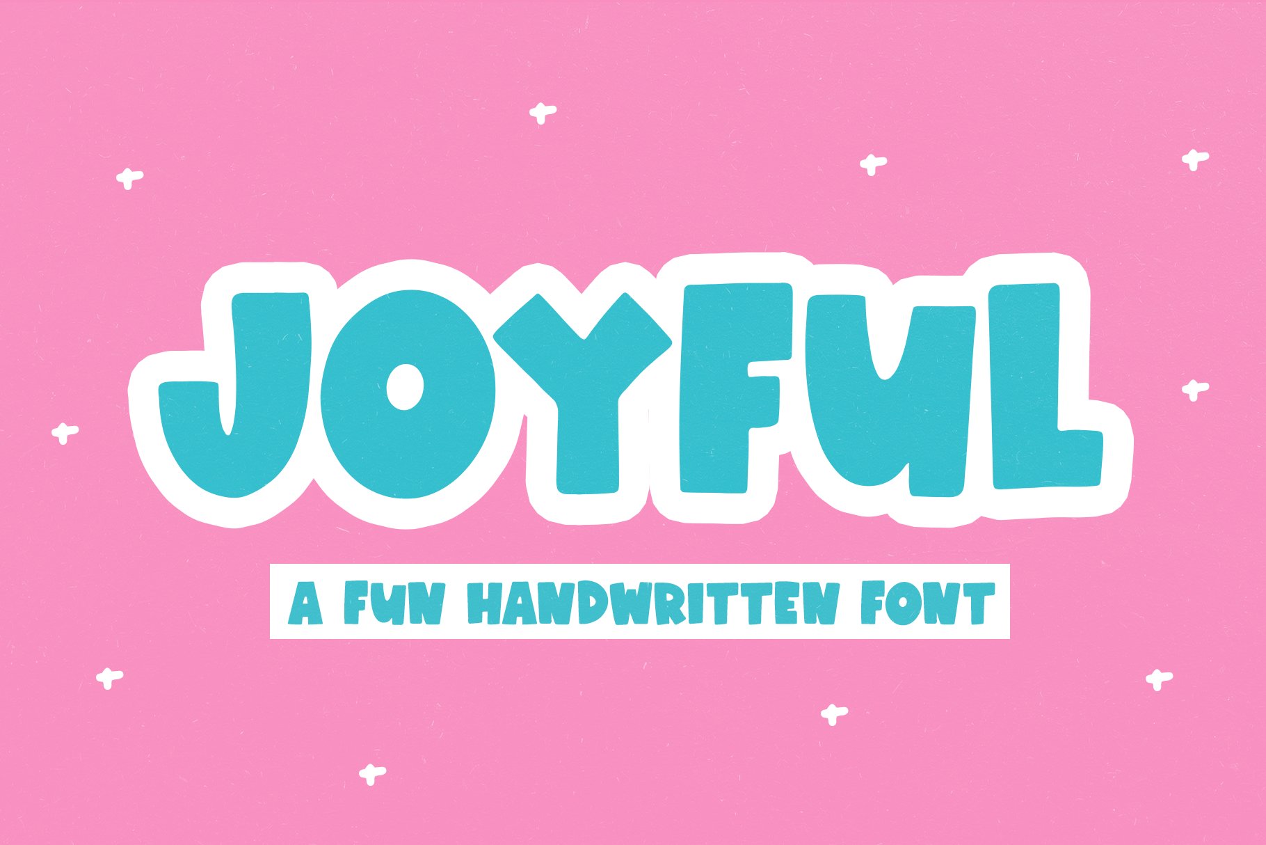 Joyful | Fun Handwritten Font cover image.