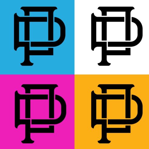 PD letter logo SVG/ PNG/ Ai/ EPS cover image.