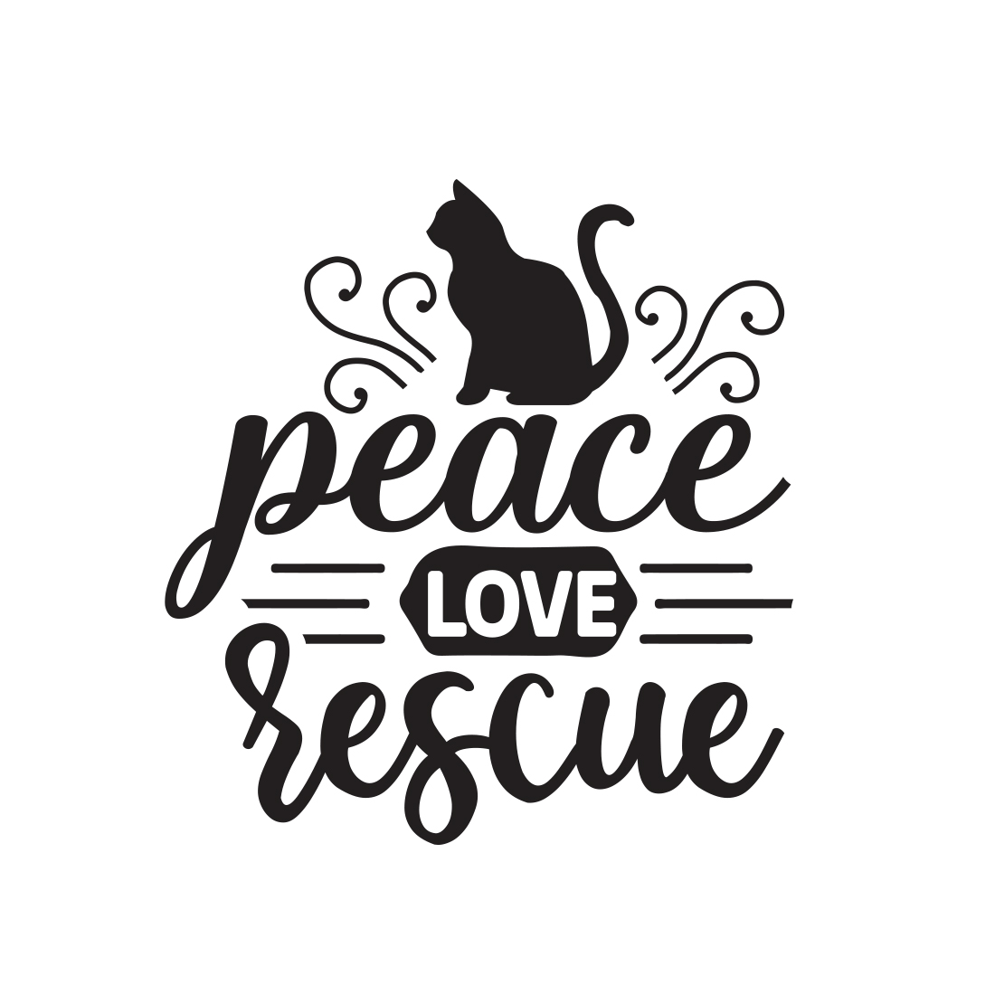 Peace love rescue svg - MasterBundles