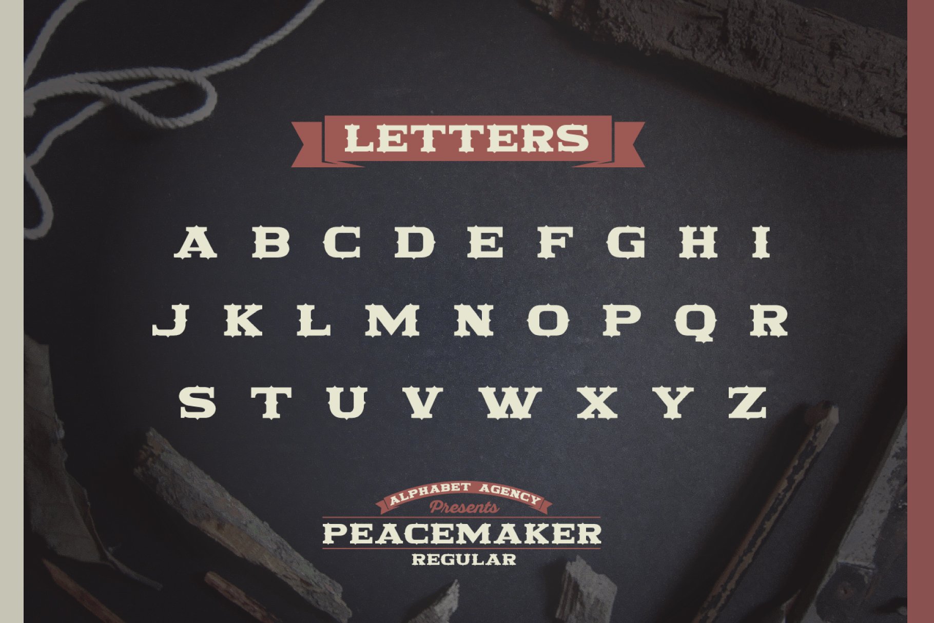 PEACEMAKER FONT SERIES preview image.
