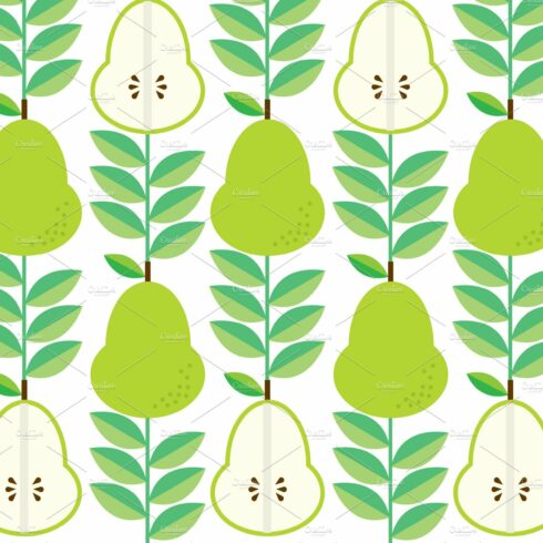 pear background vector cover image.