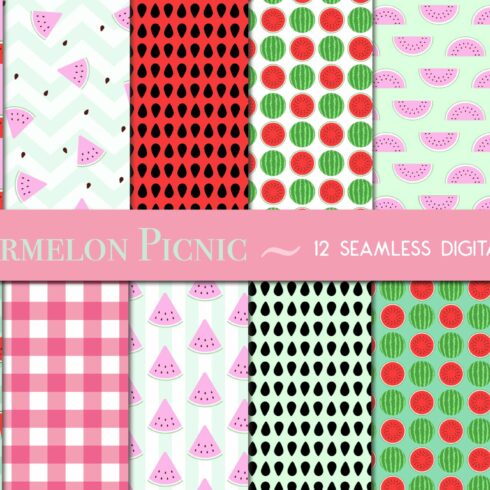Watermelon Picnic Patterns cover image.
