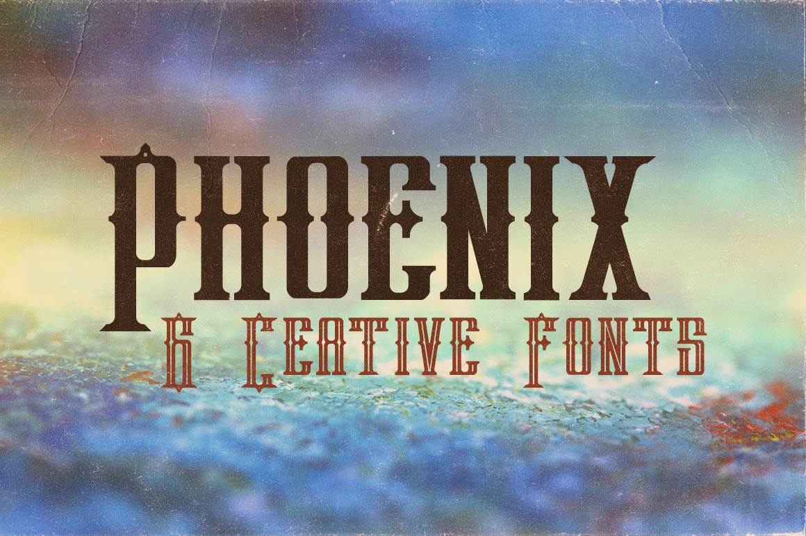 Phoenix Typeface cover image.