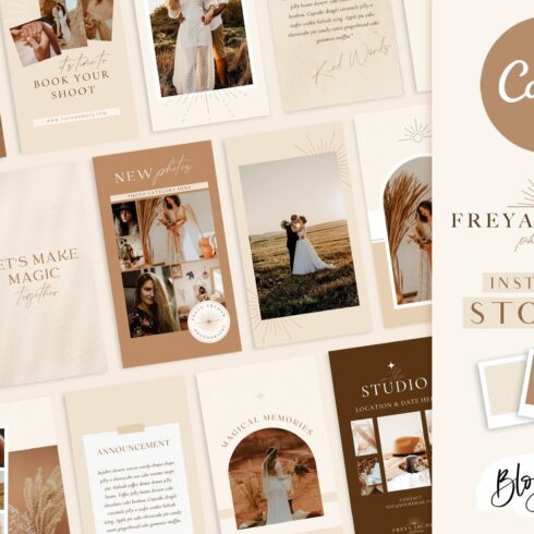 Instagram Templates for Photographer cover image.