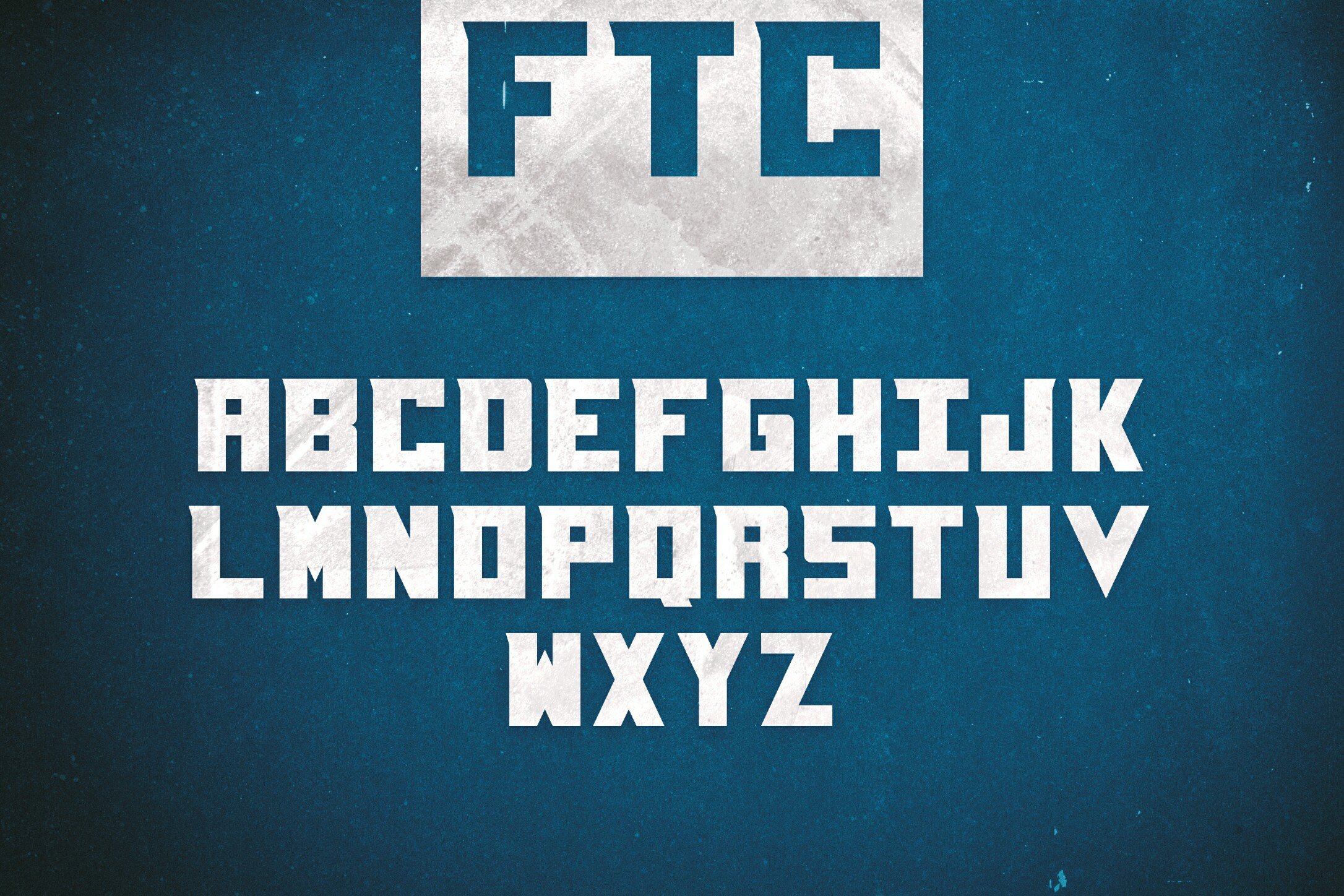 FTC Font Family preview image.