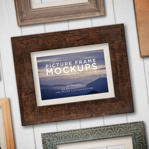 Picture Frame Mockups Volume 2 cover image.