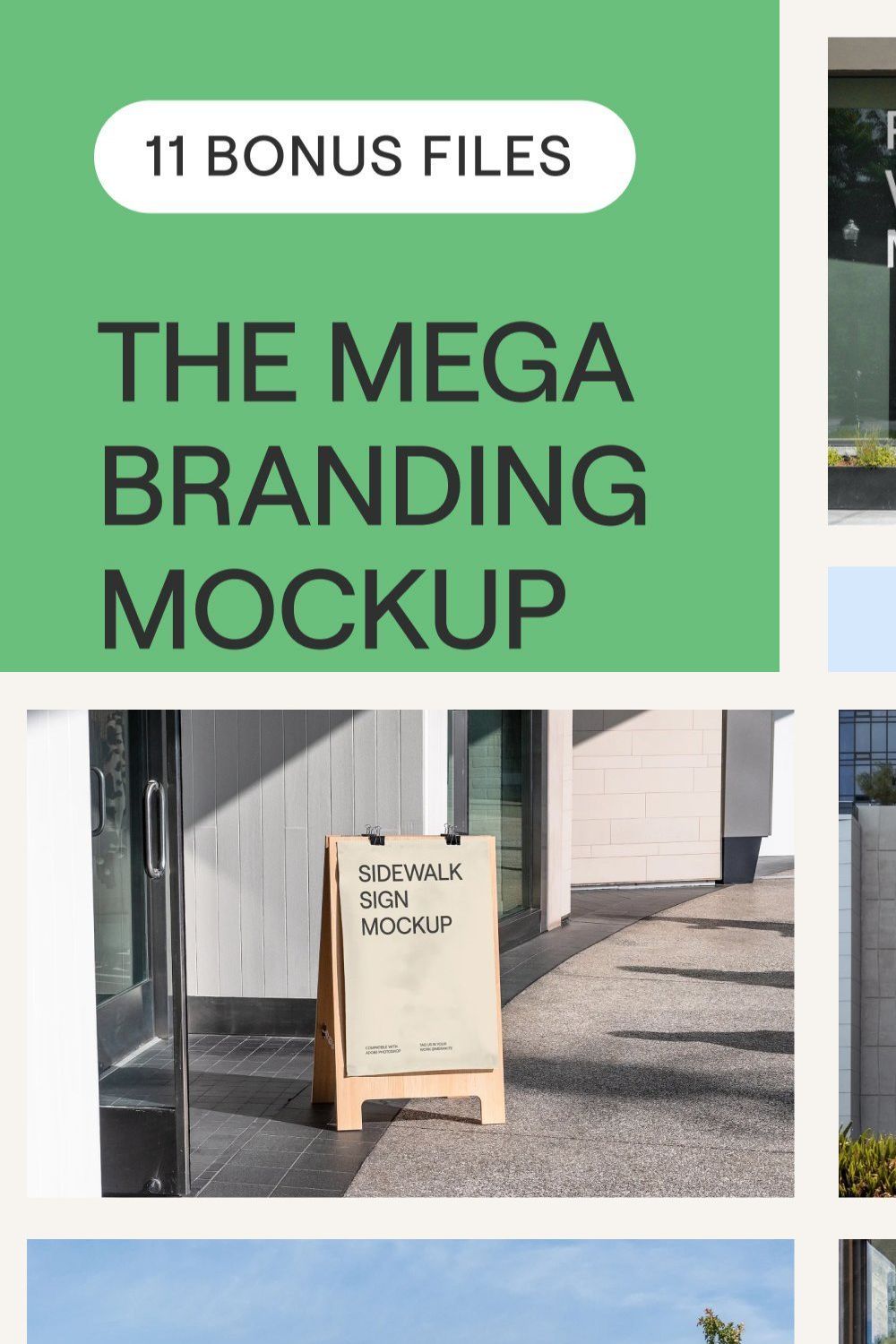 40+ Branding Mockup Bundle, 10+ FREE pinterest preview image.