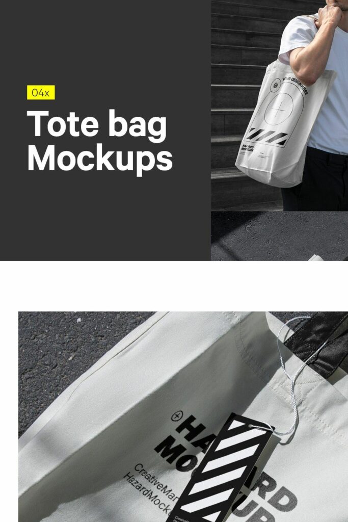 Tote Bag Mockup Bundle   MasterBundles