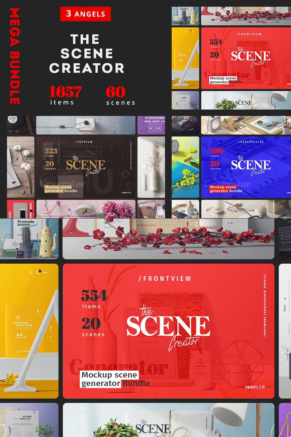 50%OFF The Scene Creator / 3 in 1 pinterest preview image.