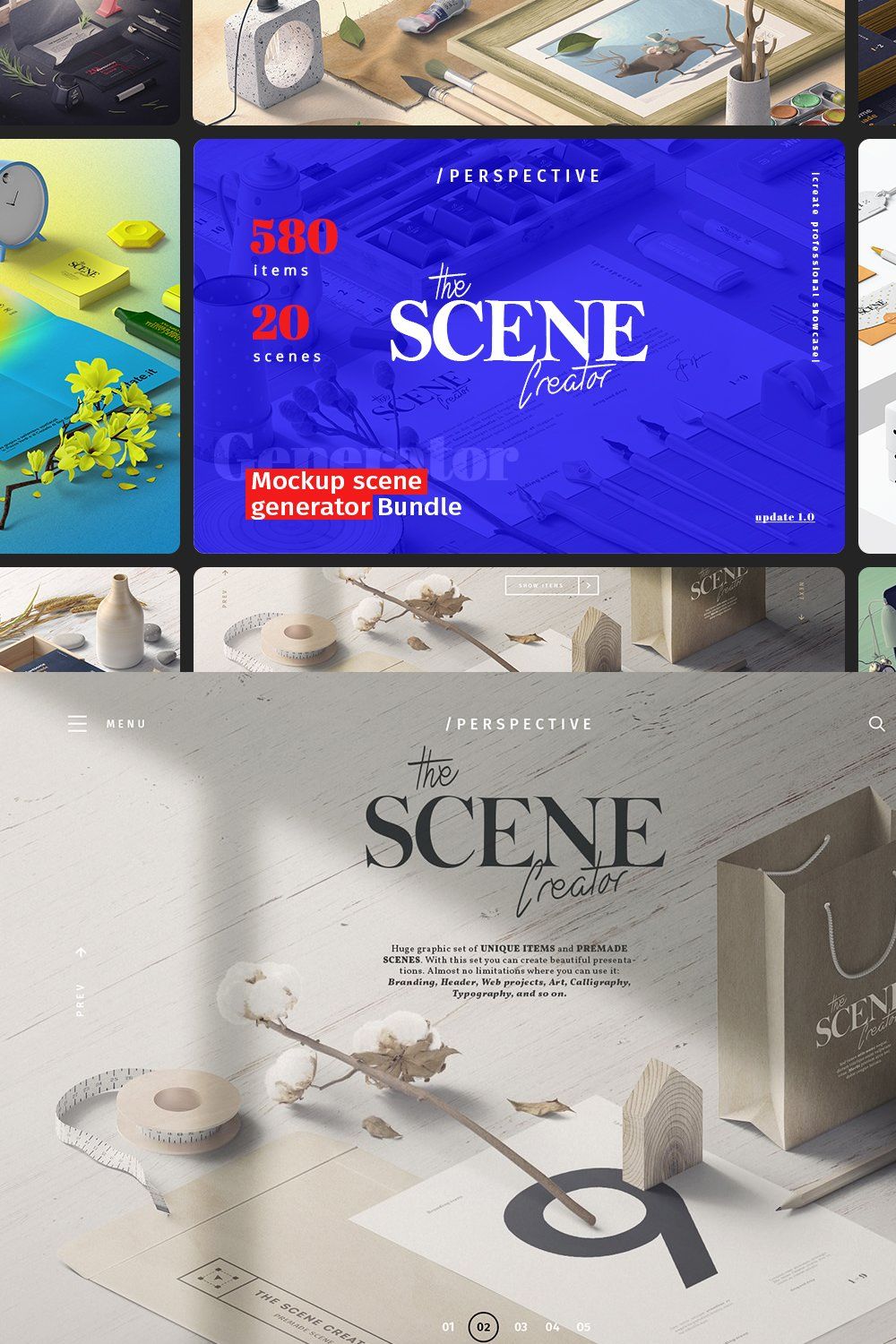 50%OFF The Scene Creator-Perspective pinterest preview image.
