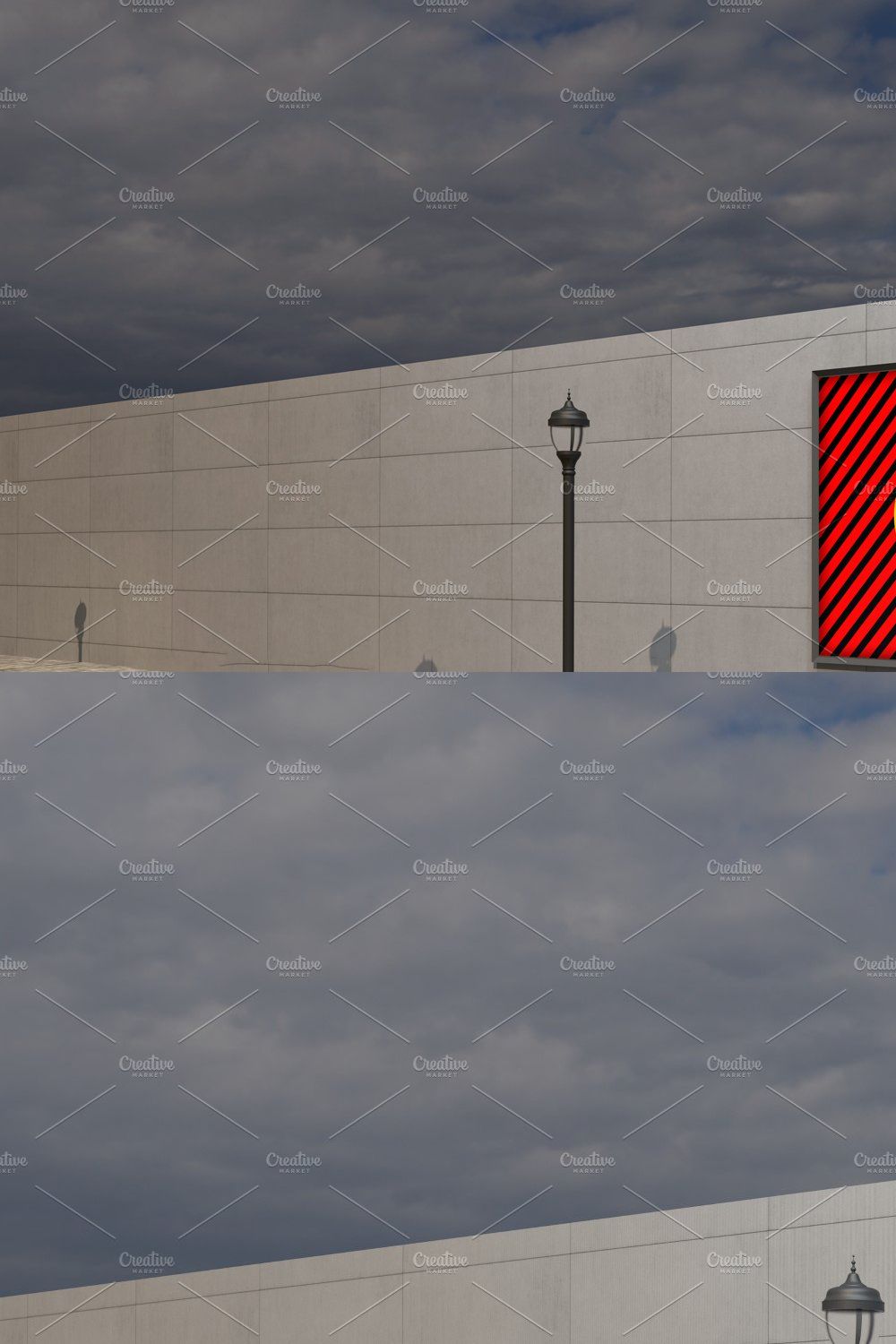 Advertising Billboard Mockup pinterest preview image.