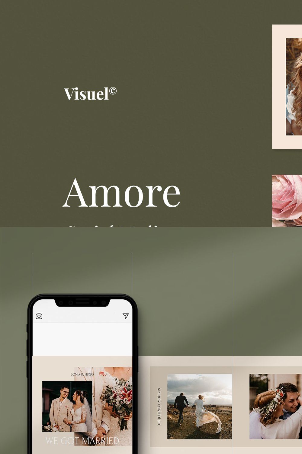 Amore - Wedding Gallery Carousel pinterest preview image.