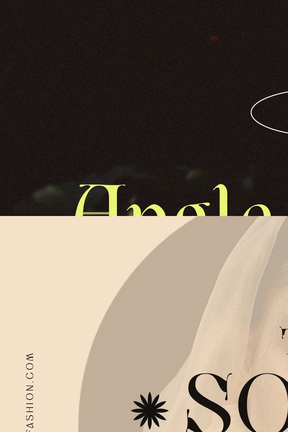 Angle & Fairy Serif pinterest preview image.