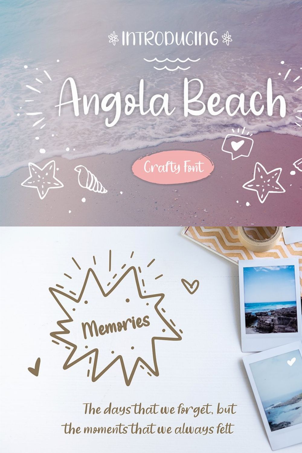 Angola Beach pinterest preview image.