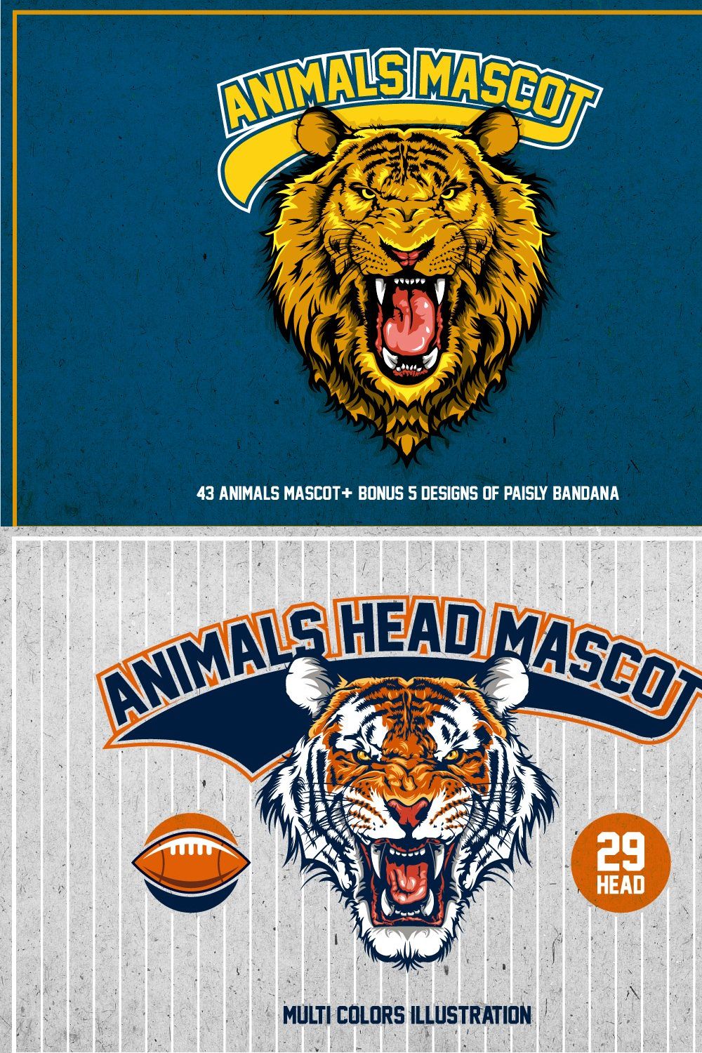 Animals Mascot - 50%OFF ($10) pinterest preview image.
