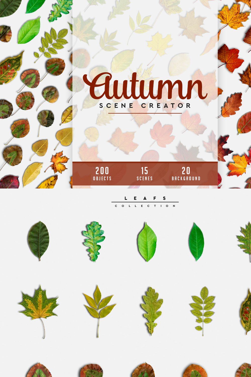 Autumn Scene Creator #01 pinterest preview image.
