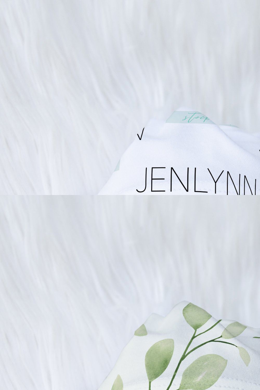 Baby Blanket + Hat Mockup PSD #BE23 pinterest preview image.