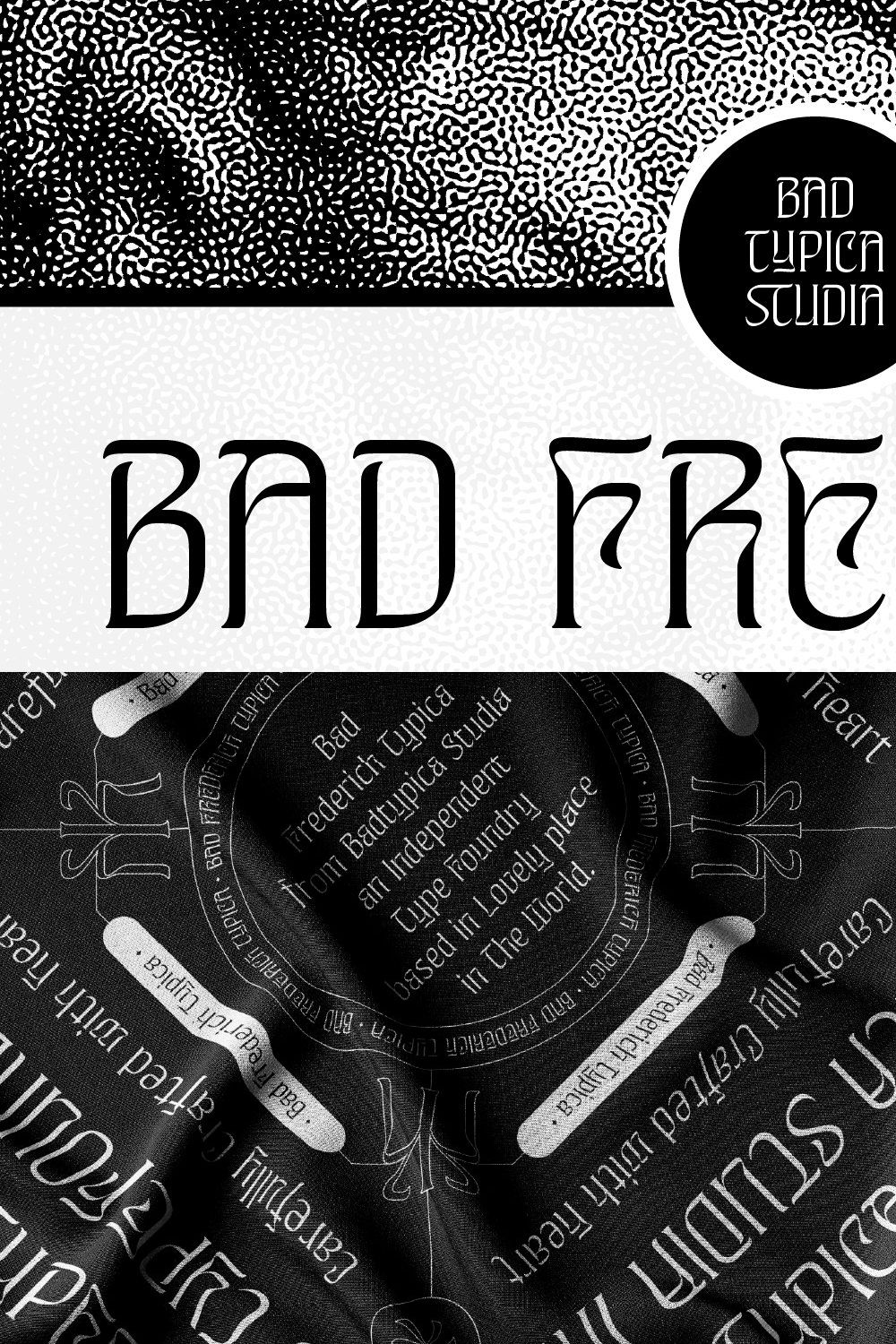 Bad Frederich pinterest preview image.