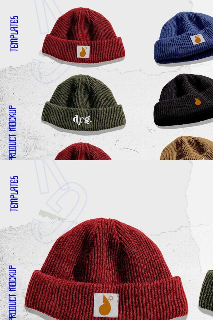 Beanie Hat Mockup – MasterBundles