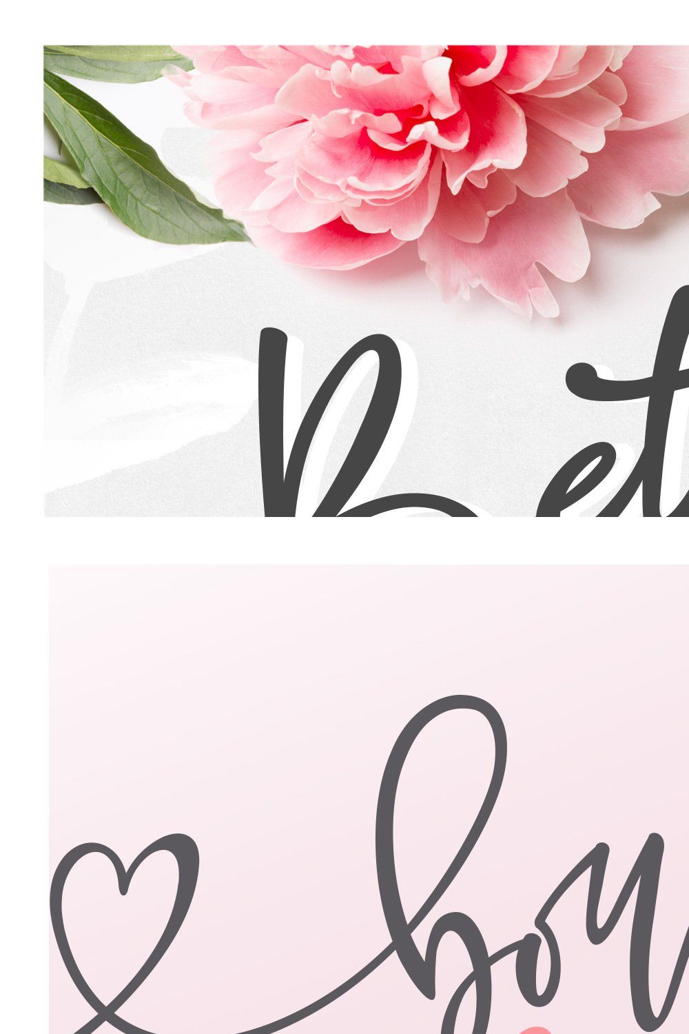 BetterFly 2 - Dynamic Font Duo pinterest preview image.