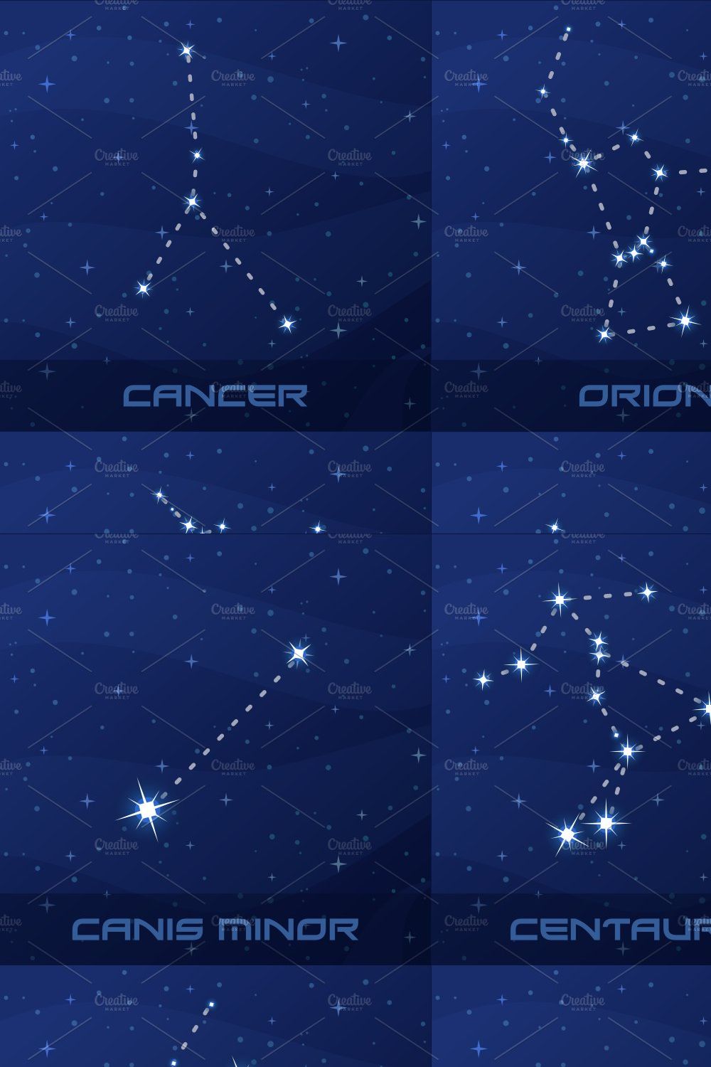 Big Constellations Pack pinterest preview image.
