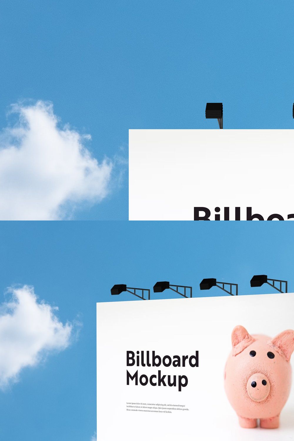 Billboard Mockups pinterest preview image.