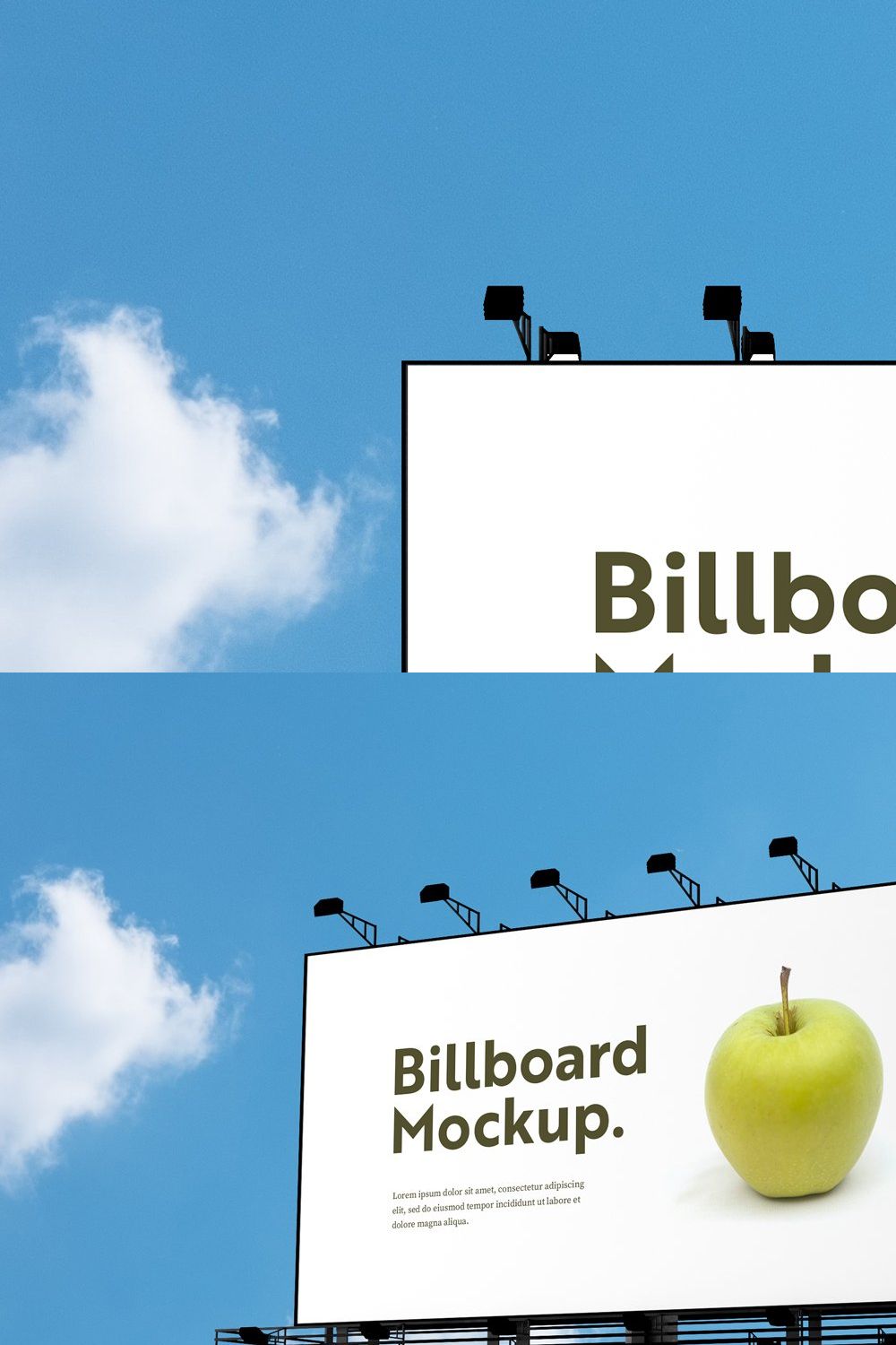 Billboard Mockups pinterest preview image.