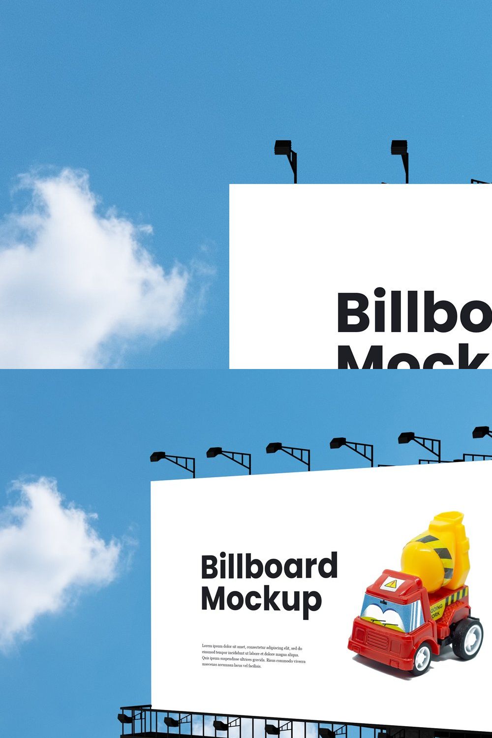 Billboard Mockups pinterest preview image.