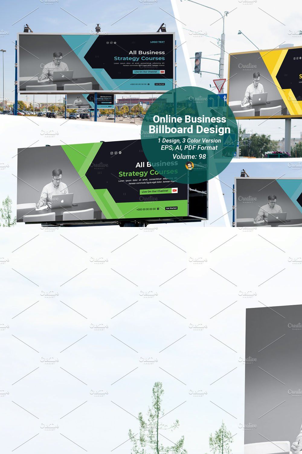 Billboards for Your Online Business pinterest preview image.