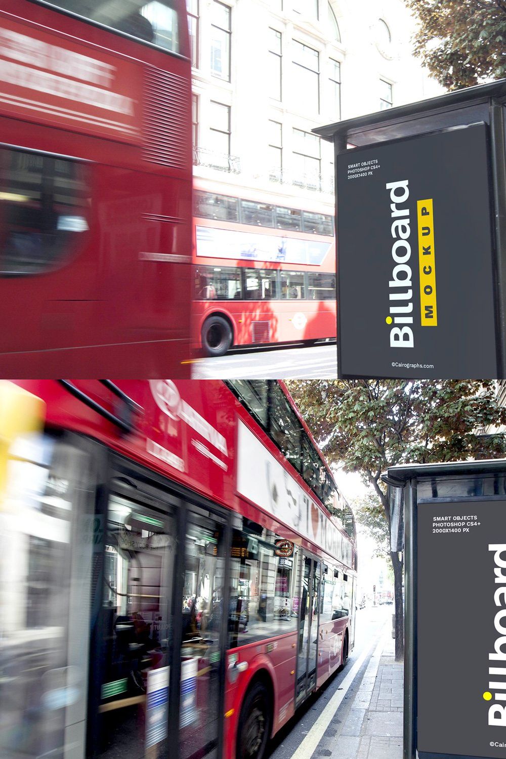 Billboards Mockups pinterest preview image.