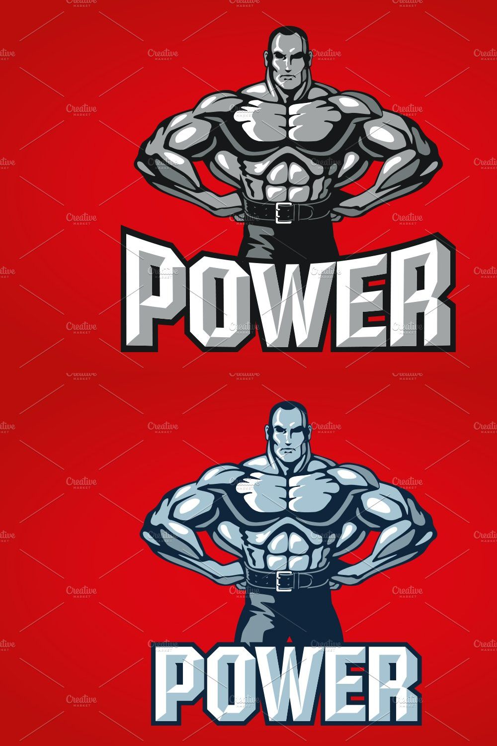 Bodybuilder muscle man posing pinterest preview image.