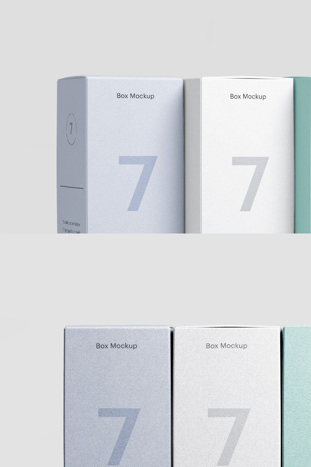 Box Mockup vol.4 pinterest preview image.