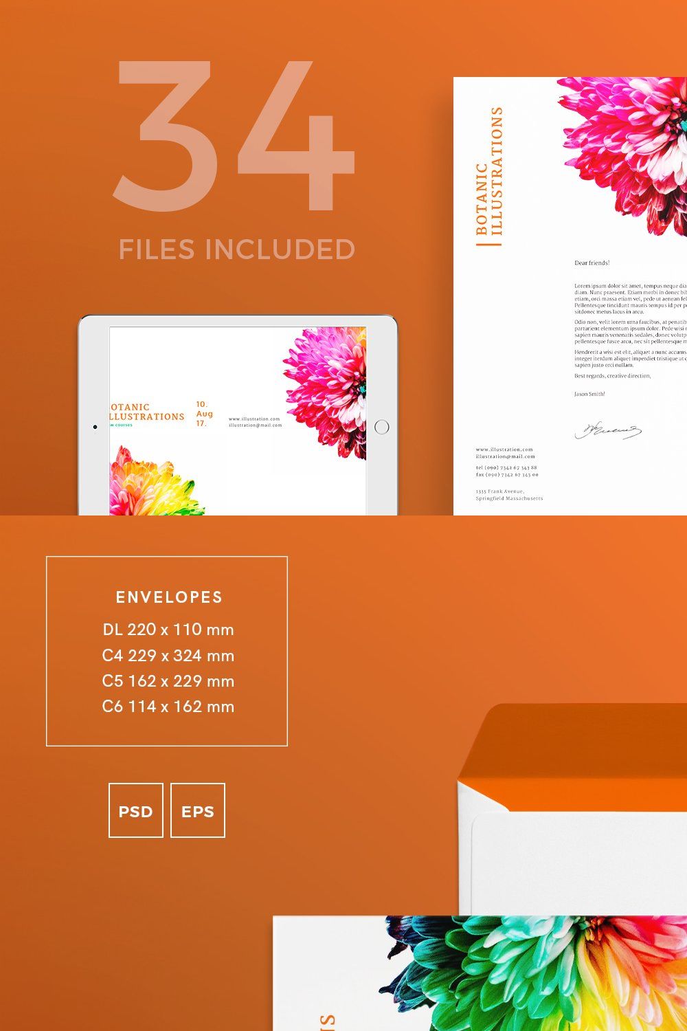 Branding Pack | Botanic pinterest preview image.