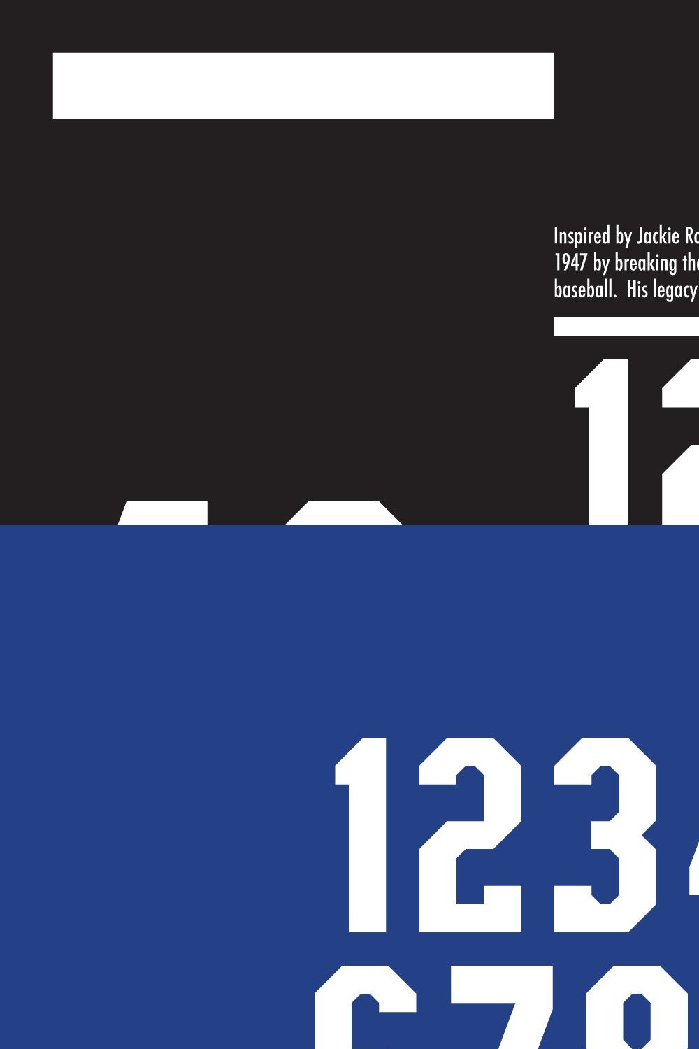 Brooklyn Numeral Set pinterest preview image.