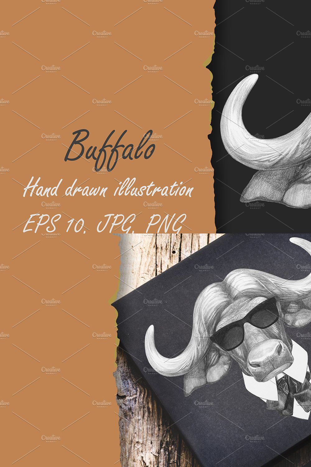 Buffalo / Decor pinterest preview image.