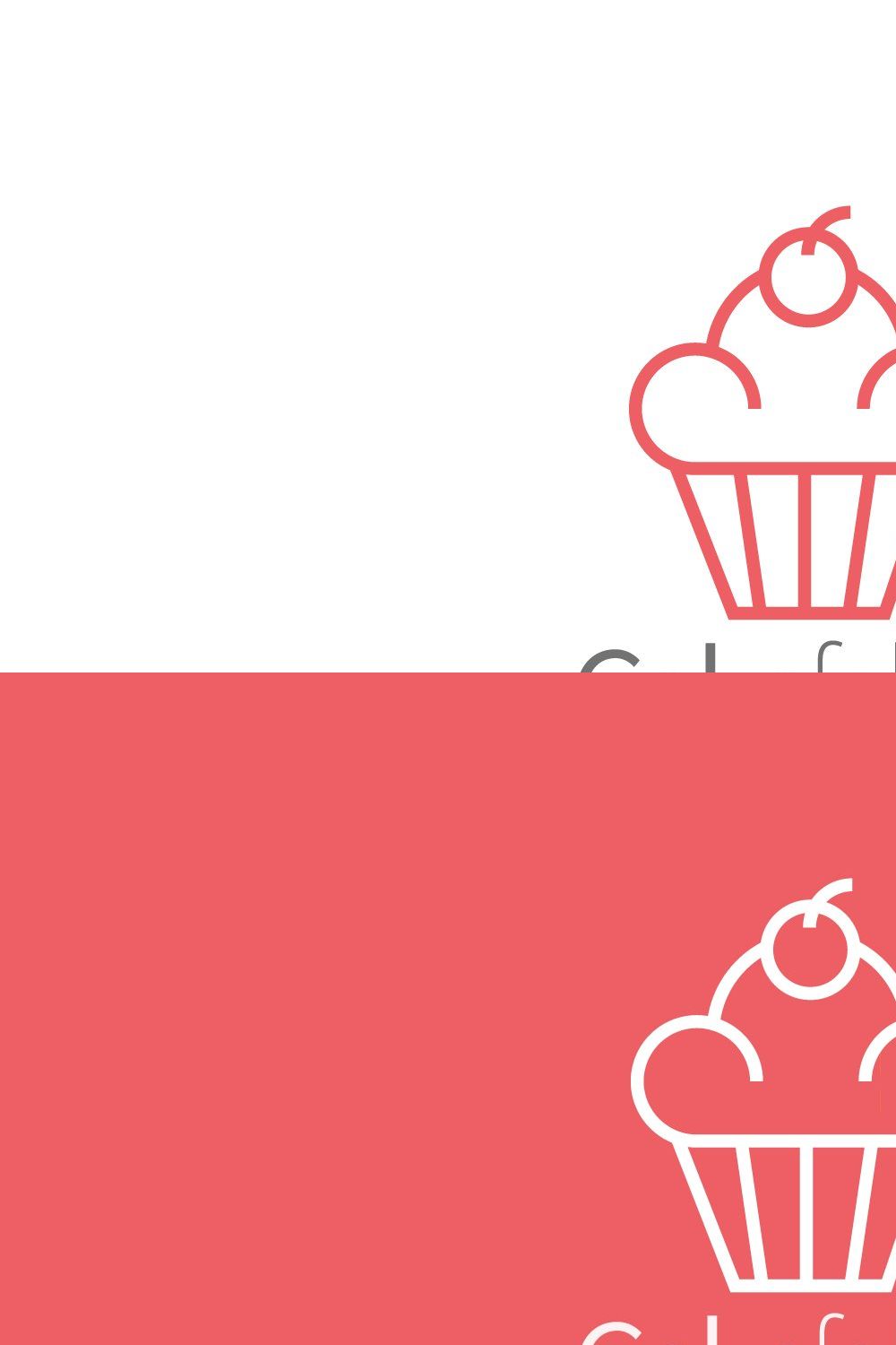 Cake logo, Bakery logo pinterest preview image.