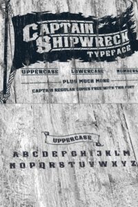 Captain Shipwreck Font – MasterBundles