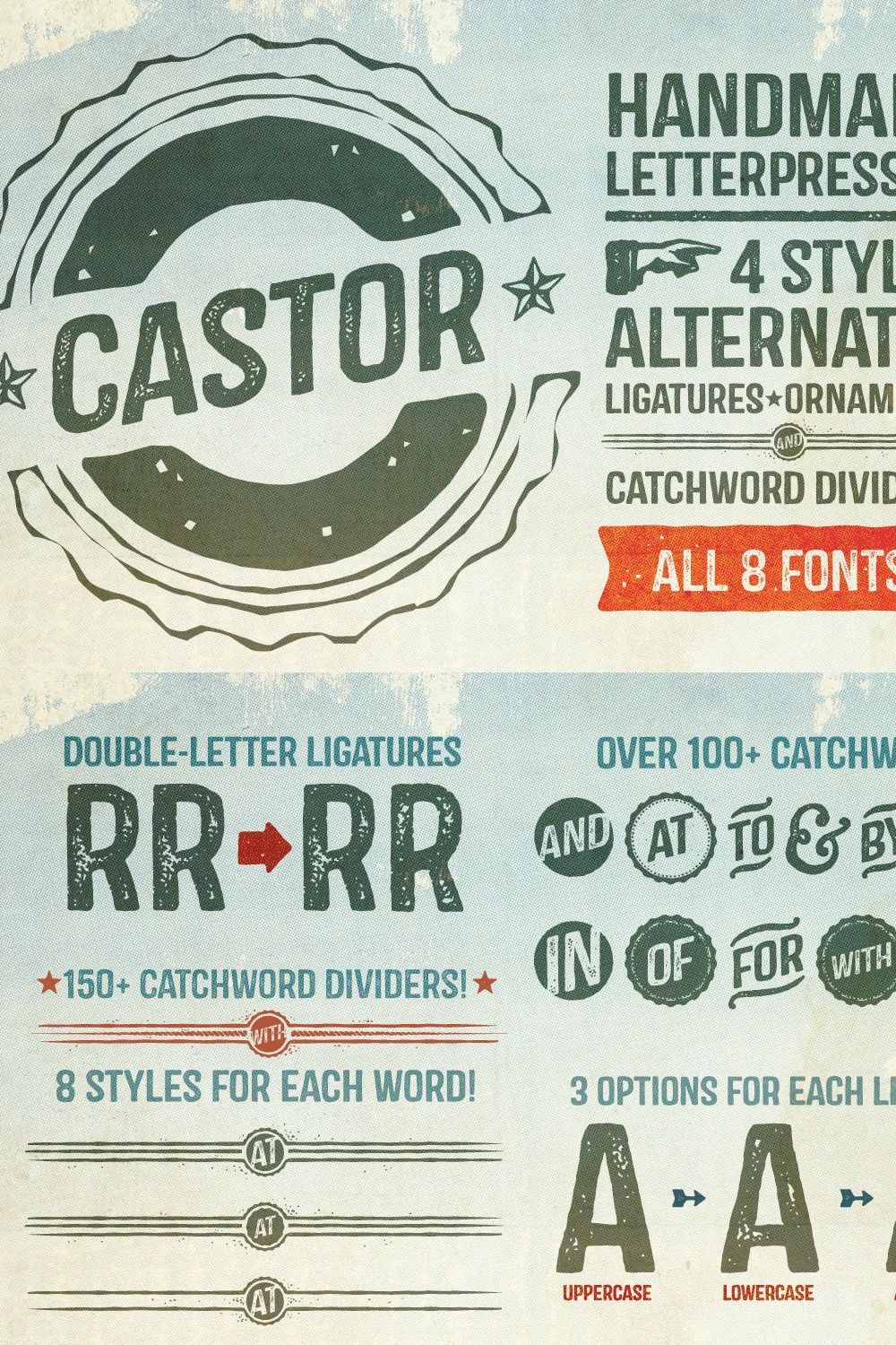 Castor Complete Family pinterest preview image.