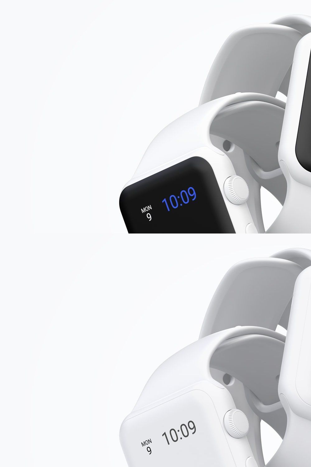 Clay Apple Watch Mockup 07 pinterest preview image.