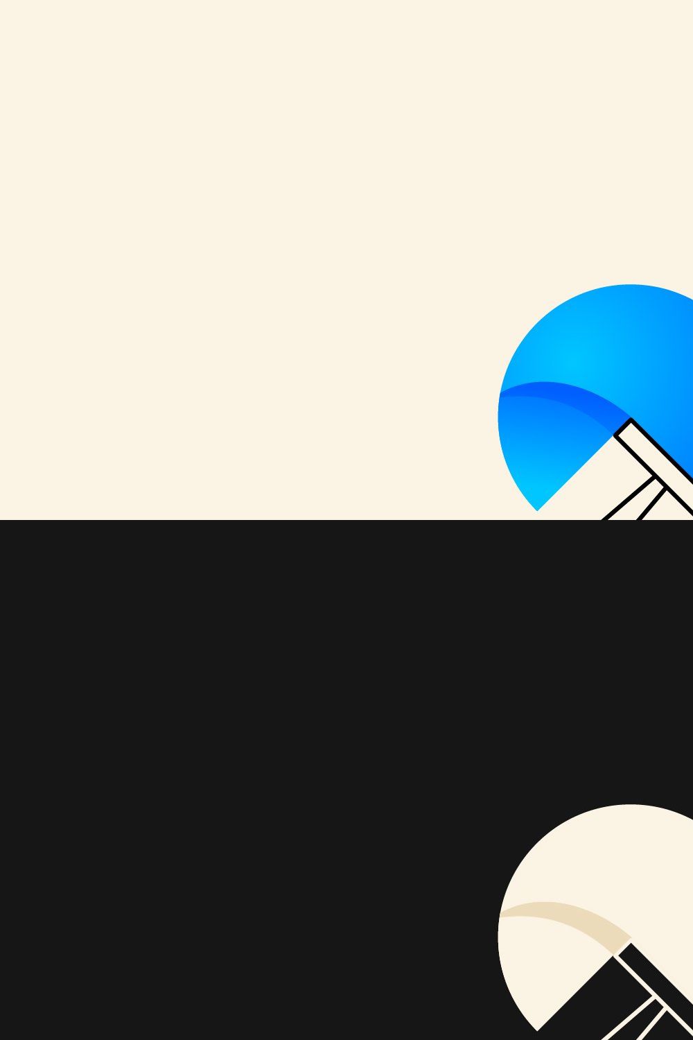 cleaner logo design vector minimal pinterest preview image.