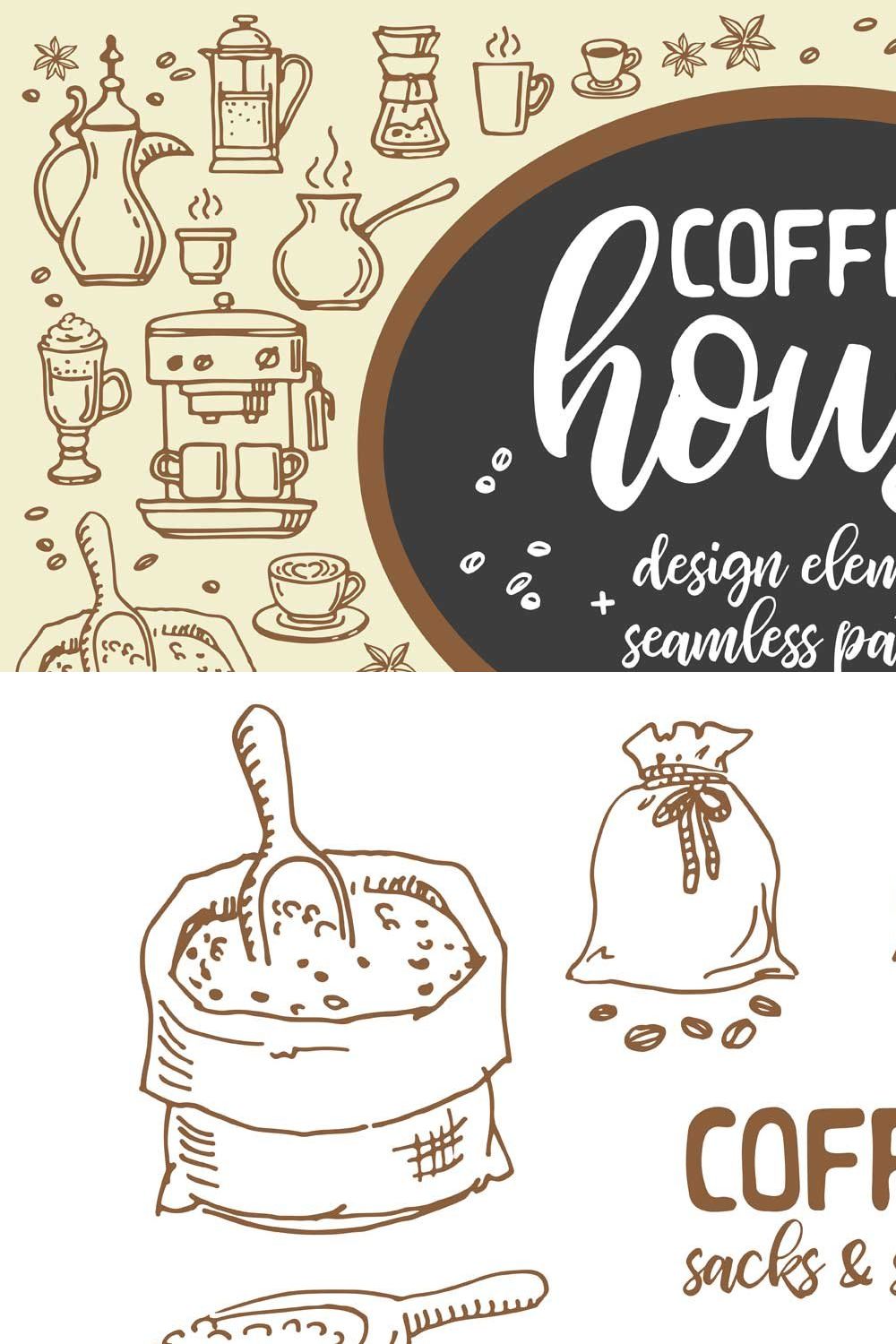 Coffee House pinterest preview image.