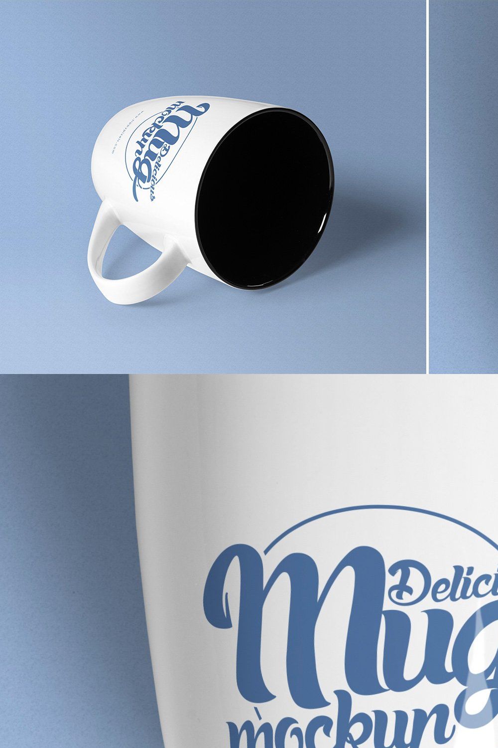 Coffee Mug Mockups pinterest preview image.