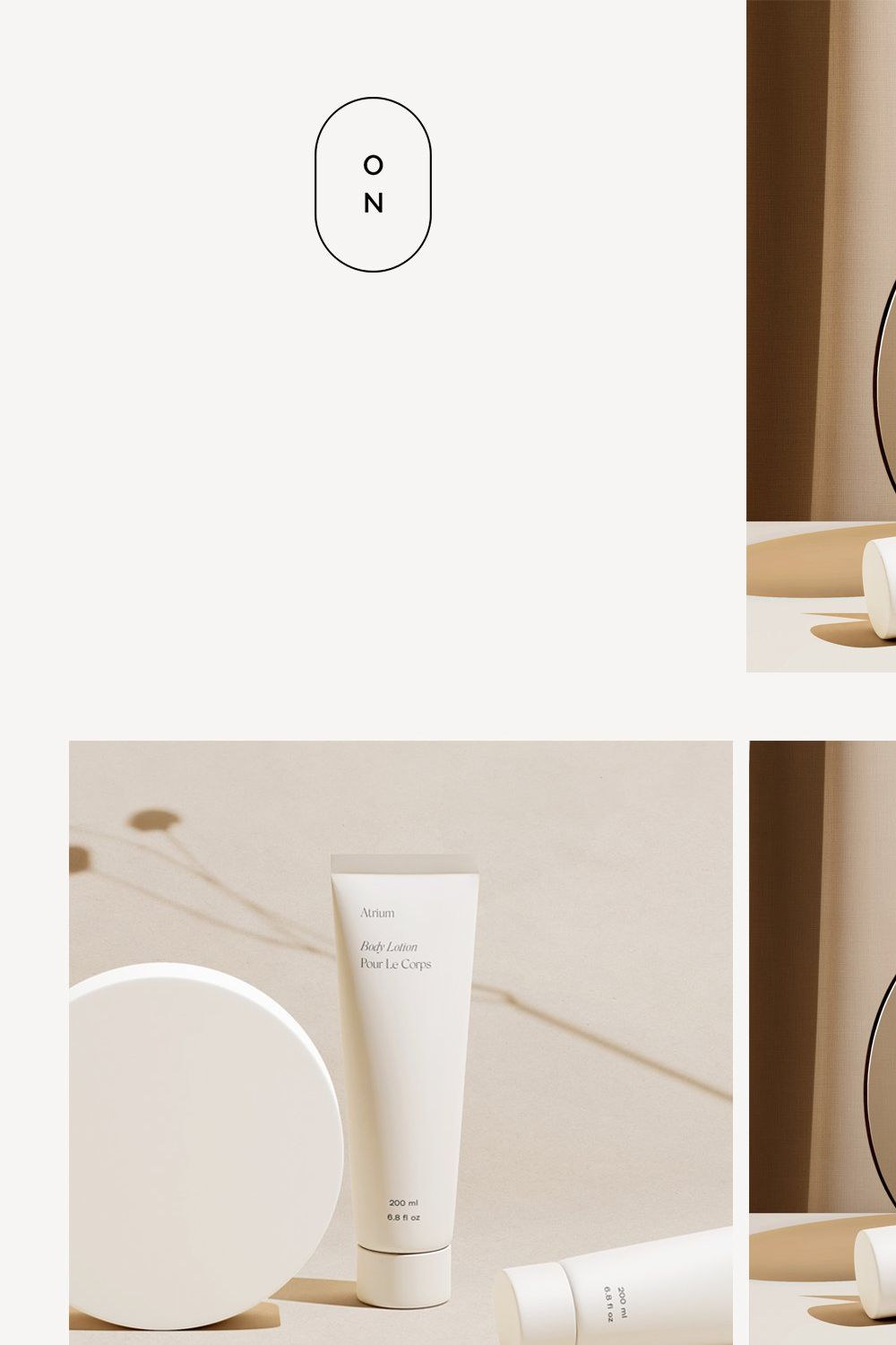 Cosmetic Packaging Scene Creator pinterest preview image.