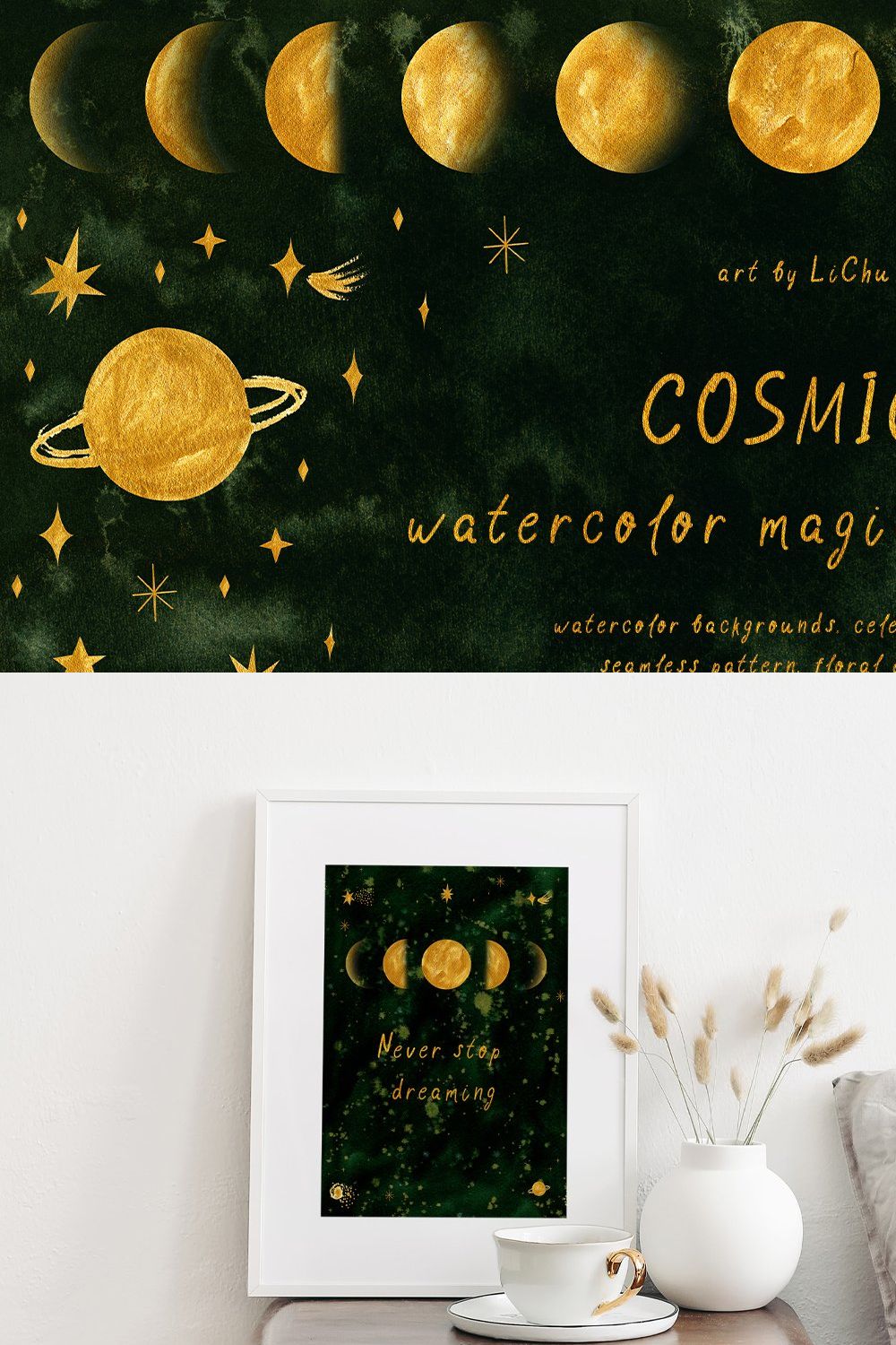 Cosmic vol.2 pinterest preview image.