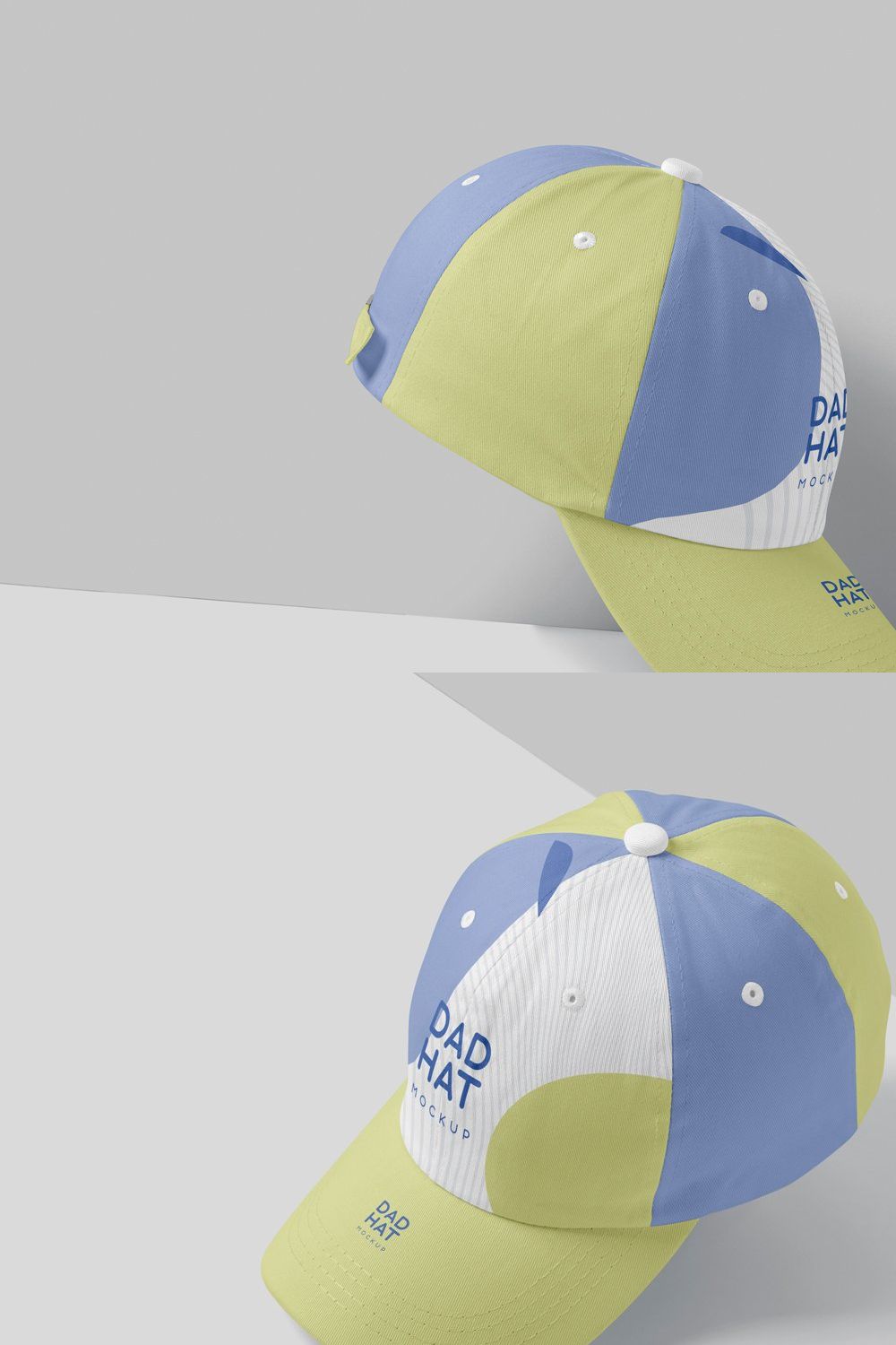 Dad Hat Mockups pinterest preview image.